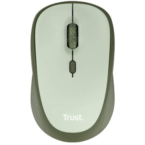 Мышь Trust YVI+ Silent Eco Wireless Green (24552)