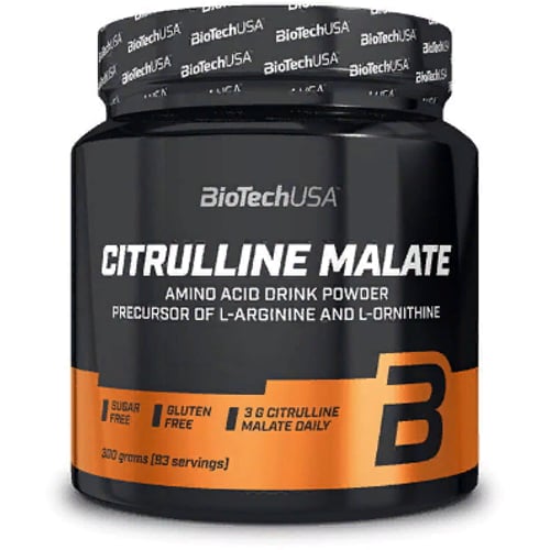 Амінокислота для спорту BioTech Citrulline Malate 300 g / 90 servings / Lime