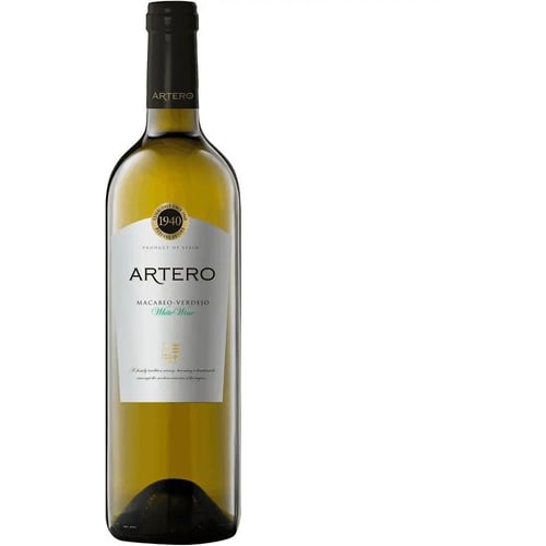 Вино Artero La Mancha D.O. Macabeo-Verdejo 2022 белое сухое 0.75 л (8437002386054)