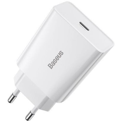 Зарядное устройство Baseus USB-C Wall Charger 1С 20W White (CCFS-SN02)