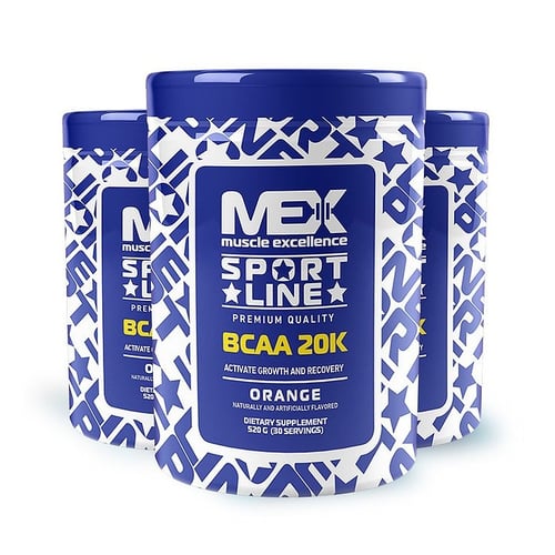 Амінокислота для спорту MEX BCAA 20K 520 g /30 servings/ Watermelon