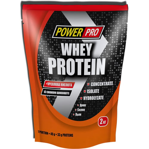 Протеин Power Pro Whey Protein 2000 g /50 servings/ Шоконатс