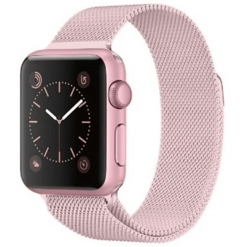 Аксессуар для Watch Fashion Milanese Loop Pink Sand for Apple Watch 42/44/45/49mm