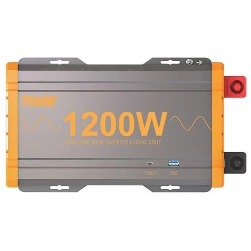 Перетворювач DC-AC PowMr POW-HV1.2K-12V 12V 220V 1200W