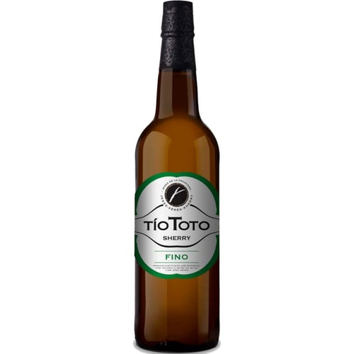 Вино Sherry Tío Toto Fino белое 0.75 л (WHS8412449102498)