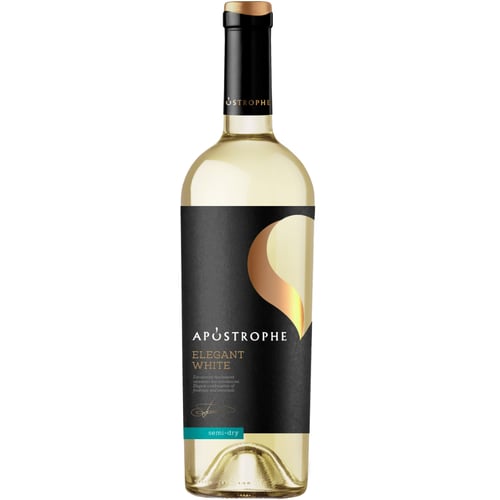 Вино Apostrophe Elegant White напівсухе біле 0.75 (VTS6321221)