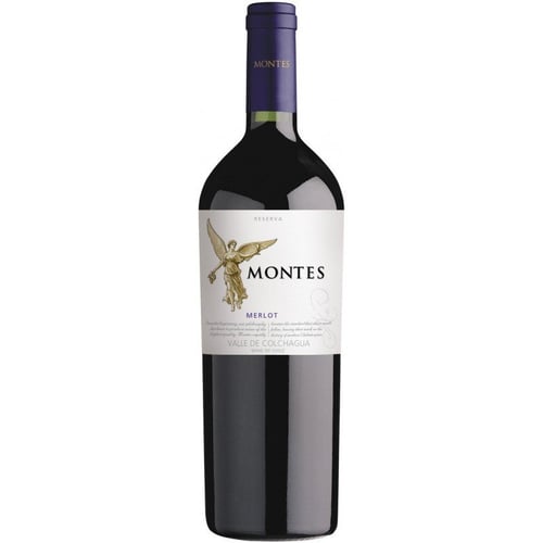 Вино Montes Merlot Reserva (0,75 л) (BW5330)