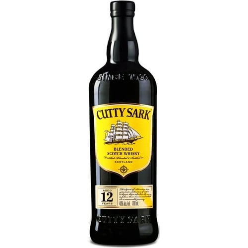 Виски Cutty Sark 12 Y.O. 40% 0.7 л (5060116324396)