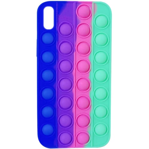 Чохол для iPhone Mobile Case Pop-It Antistress Ultra Violet / Spearmint for iPhone Xs Max