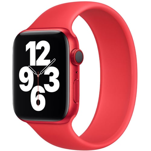 Аксесуар для Watch Fashion Solo Loop Red Size 5 (150mm) for Apple Watch 42 / 44mm