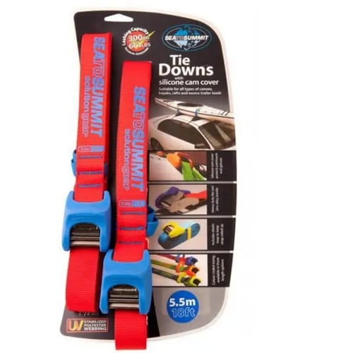 Стяжной ремень Tie Down with Silicone Cover Double Pack Blue, 5.5 м (STS SOLTDSCDP55)