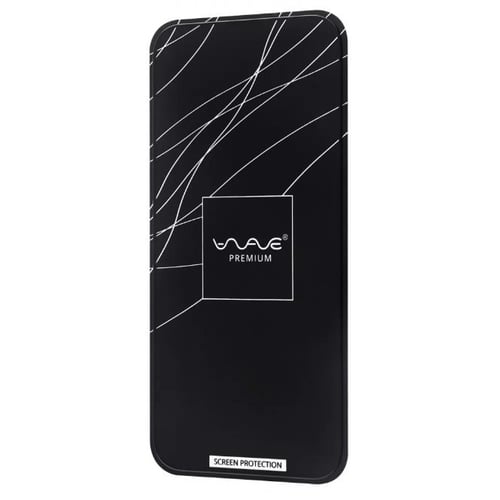 Захисне скло для iPhone WAVE Tempered Glass Premium Black для iPhone Xs Max/11 Pro Max