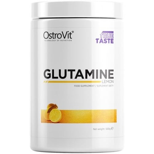 Аминокислота для спорта OstroVit Glutamine 500 g /100 servings/ Lemon