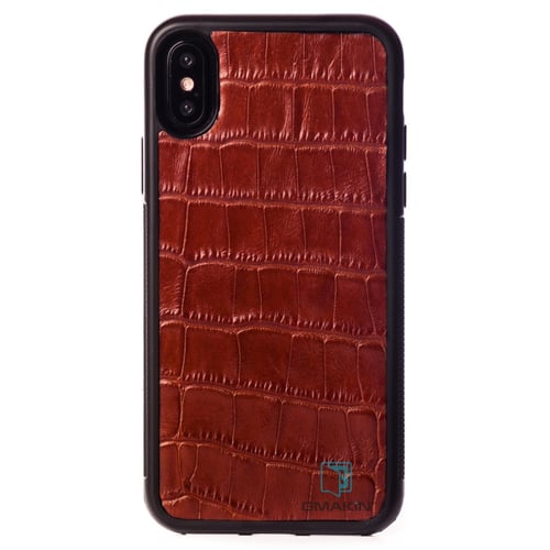 Чохол для iPhone Gmakin Leather Case Red (GLI11) for iPhone X/iPhone Xs