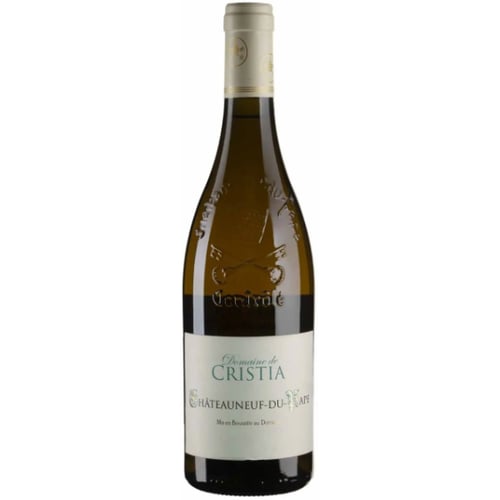 Вино Domaine de Cristia Chateauneuf-du-Pape Blanc 2021 белое сухое 0.75 л (BWR8301)