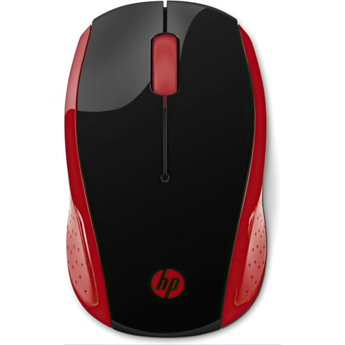 Мышь HP Wireless Mouse 200 Red (2HU82AA)