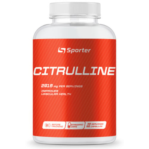 Аминокислота для спорта Sporter Citrulline 90 caps / 30 servings