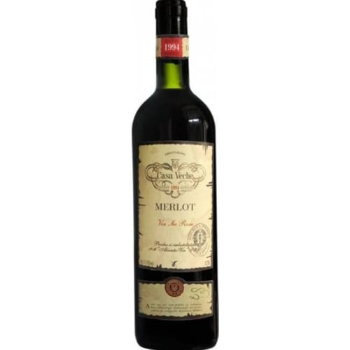 Вино Alianta vin Casa Veche Merlot красное сухое 0.75 л 9-11% (WNF4840042000394)