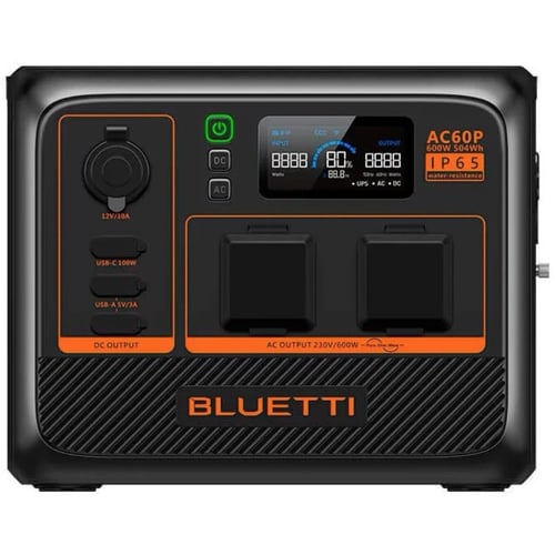 Зарядная станция Bluetti AC60P 504Wh 600W UK Великобритания