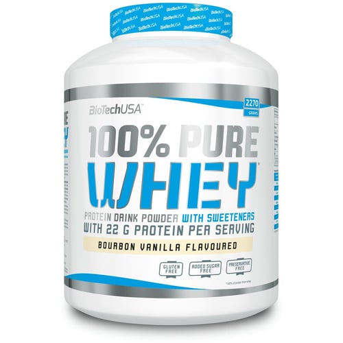 Протеїн BioTechUSA 100% Pure Whey 2270 g /81 servings/ Unflavoured