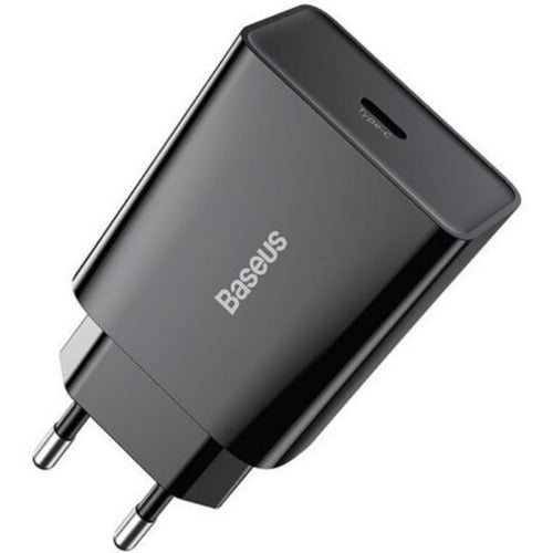 Зарядное устройство Baseus USB-C Wall Charger 1С 20W Black (CCFS-SN01)