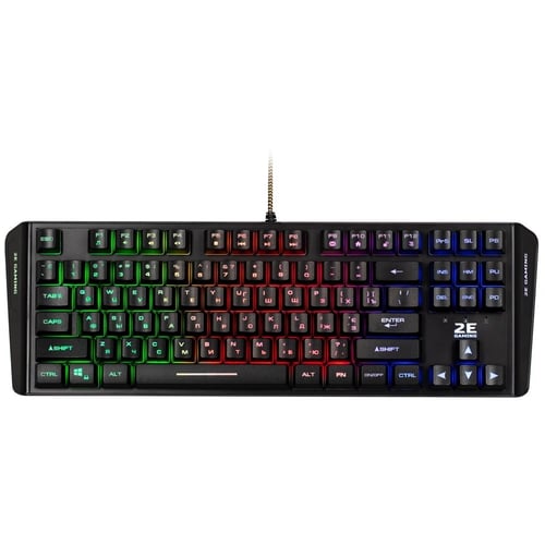 Клавіатура 2E Gaming KG355 LED 87key USB Black (2E-KG355UBK)