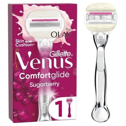 Gillette Venus Sugarberry Comfortglide Станок для бритья с 1 заменной касетой