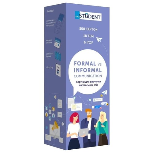 Formal vs Informal Communication. Картки для вивчення англійських слів