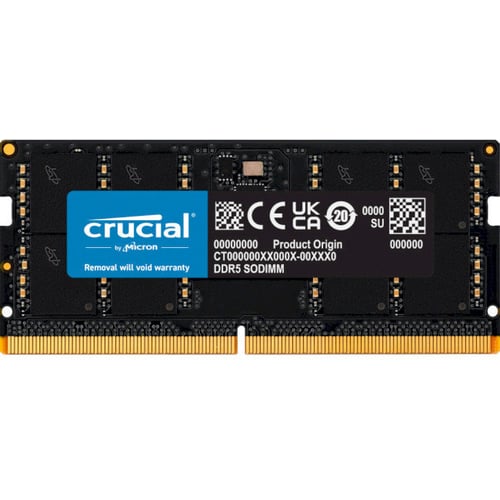 Crucial 48 GB SO-DIMM DDR5 5600 MHz (CT48G56C46S5)