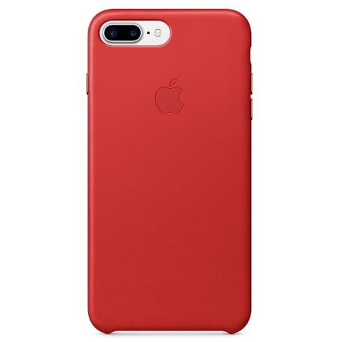 Чохол для iPhone Apple Leather Case (PRODUCT) Red (MMYK2/MQHN2) for iPhone 8 Plus/iPhone 7 Plus