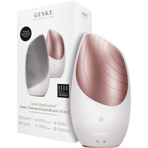 Звукова термощітка для обличчя GESKE Sonic Thermo Facial Brush 6 в 1 Starlightl (GK000007SL01)