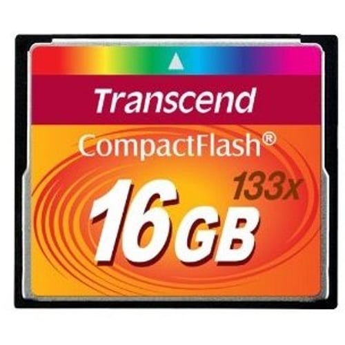 Карта пам'яті Transcend 16GB CompactFlash 133X (TS16GCF133)