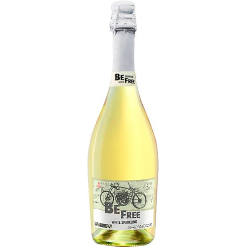 Вино De-alcoholised Wine Be Free White Sparkling біле 0.75 л (WHS4003301080005)