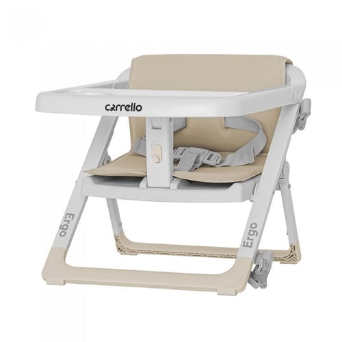 Стільчик-бустер для годування Carrello Ergo Sand Beige (CRL-8403)