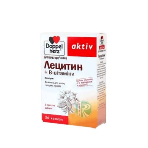 Doppelherz Aktiv Lecithin + B-vitamins 30 caps (DOP-52470)