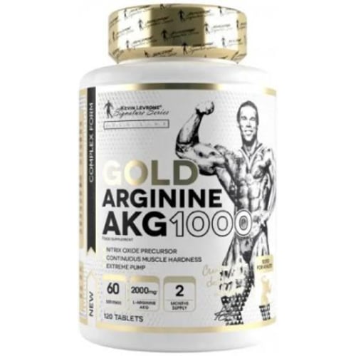 Аминокислота для спорта Kevin Levrone Gold Arginine AKG 1000 120 tab / 60 servings