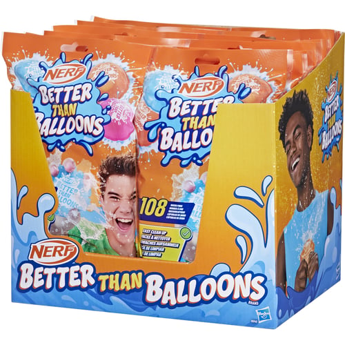 Набір іграшковий водяний NERF Hasbro Водяні кулі 108 шт. серія Better Than Balloons (F8742)