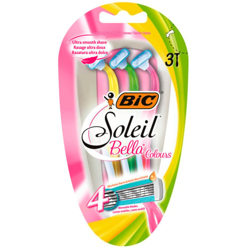 BIC Soleil Bella Станки для гоління кольорові 3 шт.