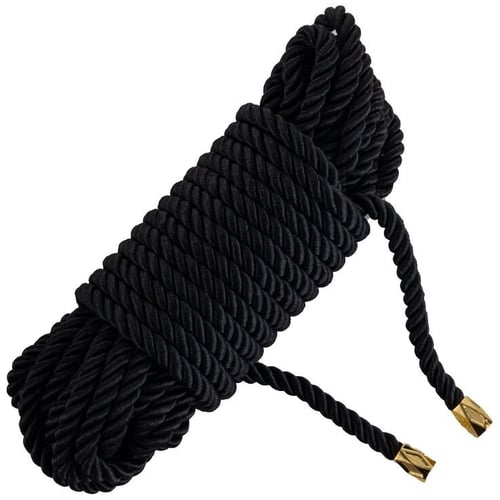 Мотузка для шибарі LOCKINK Sevanda Shibari Pratice Rope Black, 8 метрів