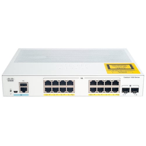 Сетевой коммутатор Cisco C1000-16T-2G-L