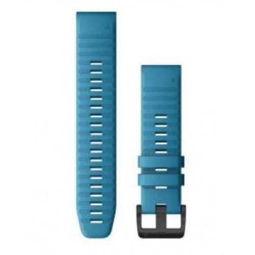 Ремінець Garmin quatix 6 22mm QuickFit Cirrius Blue Silicone (010-12863-20)