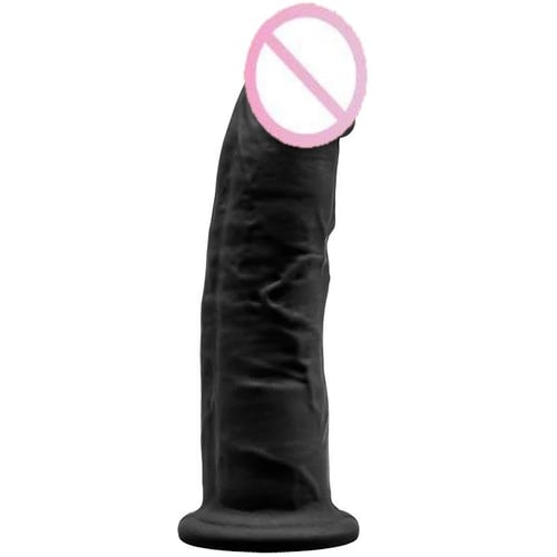 Фаллоимитатор Silexd Robby Black (Premium Silicone Dildo MODEL 2 size 6")