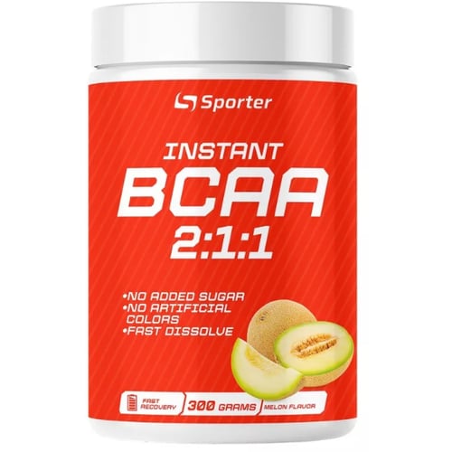 Аминокислота для спорта Sporter BCAA Instant 300 g / 30 servings / melon