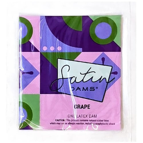 Серветка латексна Satin Dams Grape 1 шт