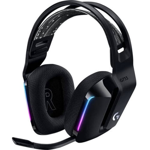 Logitech G733 Lightspeed Wireless RGB Gaming Headset Black (981-000864)