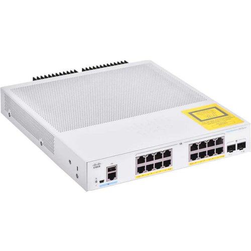 Мережевий комутатор Cisco CBS250-16P-2G-EU