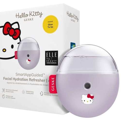 Електронний освіжувач для зволоження обличчя GESKE Facial Hydration Refresher 4 в 1 Hello Kitty Purpl (HK000058PU01)