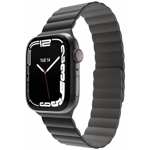 Аксесуар для Watch Switcheasy Skin Silicone Magnetic Watch Band Black (MAW245078BK22) для Apple Watch 42/44/45/49mm