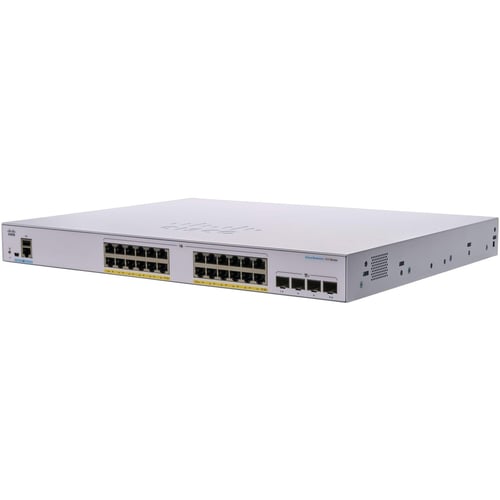 Мережевий комутатор Cisco CBS350-24FP-4X-EU