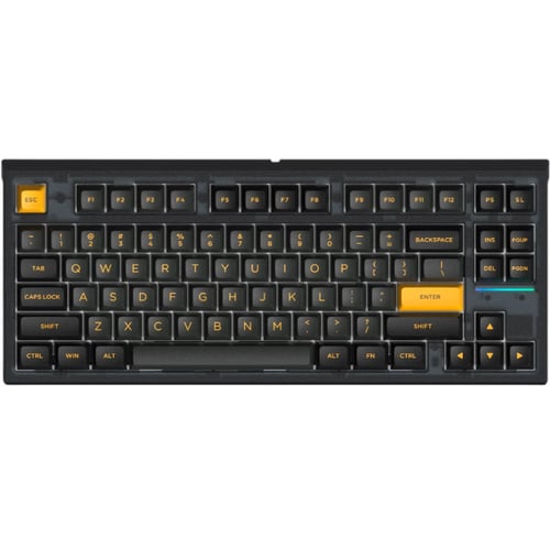 Клавіатура FL Esports FL750 SAM Polar night black Kailh MX Cool Mint бездротовий Three-Mode